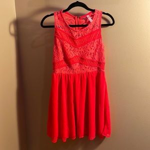 Coral Dress Size M